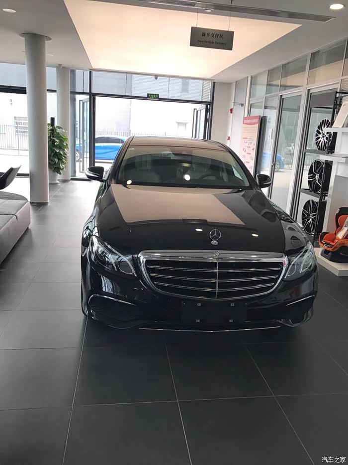 【图】10月18号提新e200l立标黑_奔驰e级论坛_汽车之家论坛