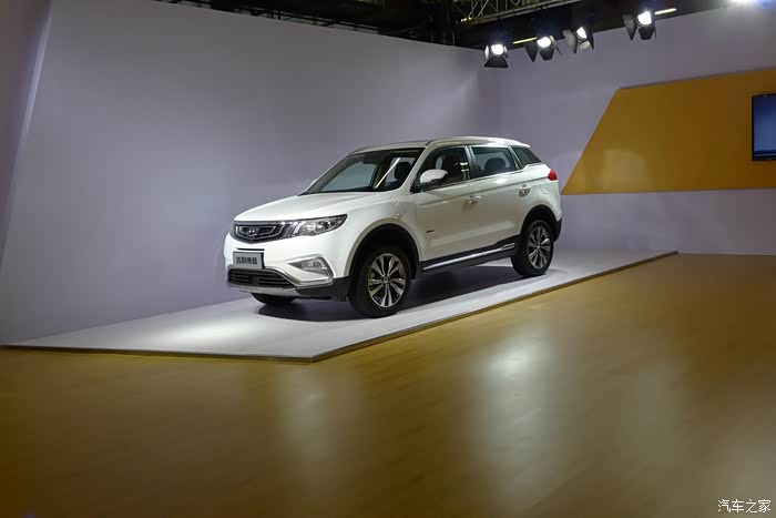 带给市场的一股新力量geely博越东海测试场体验