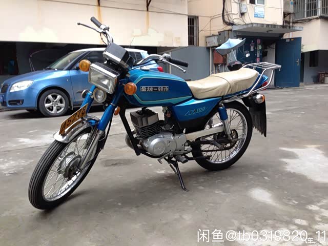 老当益壮1985年的铃木tr125