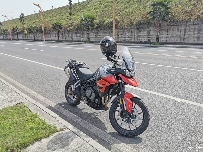 凯旋老虎850sport提车让心情放松的小伙伴