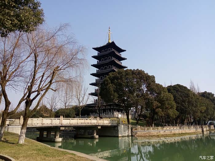 大年三十探访吴江垂虹景区