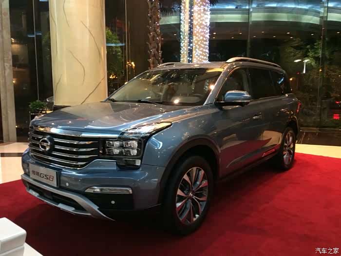 【图】gs8冰川蓝颜色正点!_传祺gs8论坛_汽车之家论坛