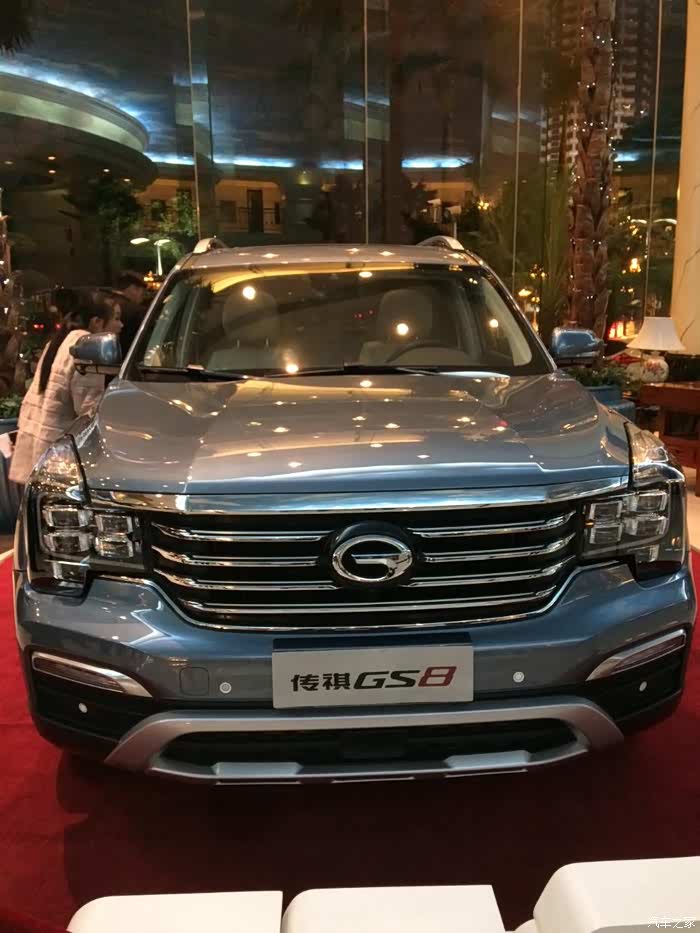 【图】gs8冰川蓝颜色正点!_传祺gs8论坛_汽车之家论坛