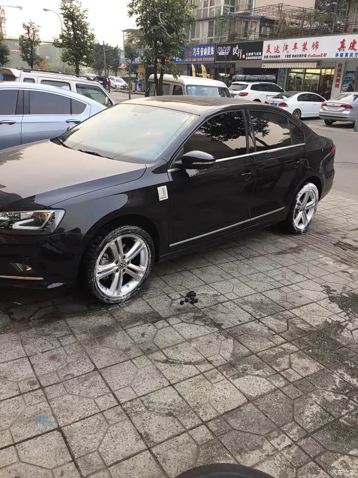 速腾上2354517寸轮毂可以吗