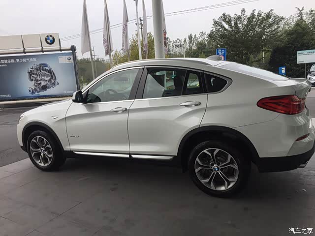 宝马x4 20i 矿石白1280公里认证帖