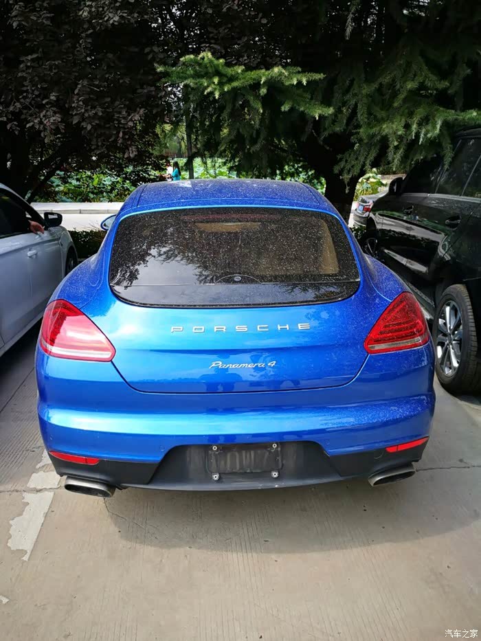 【图】蓝色的帕拉梅拉_panamera论坛_汽车之家论坛