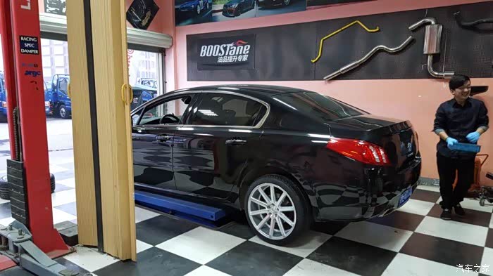 【图】出一套508改装的19寸轮毂,成色不多说,满分_标致508论坛_汽车之