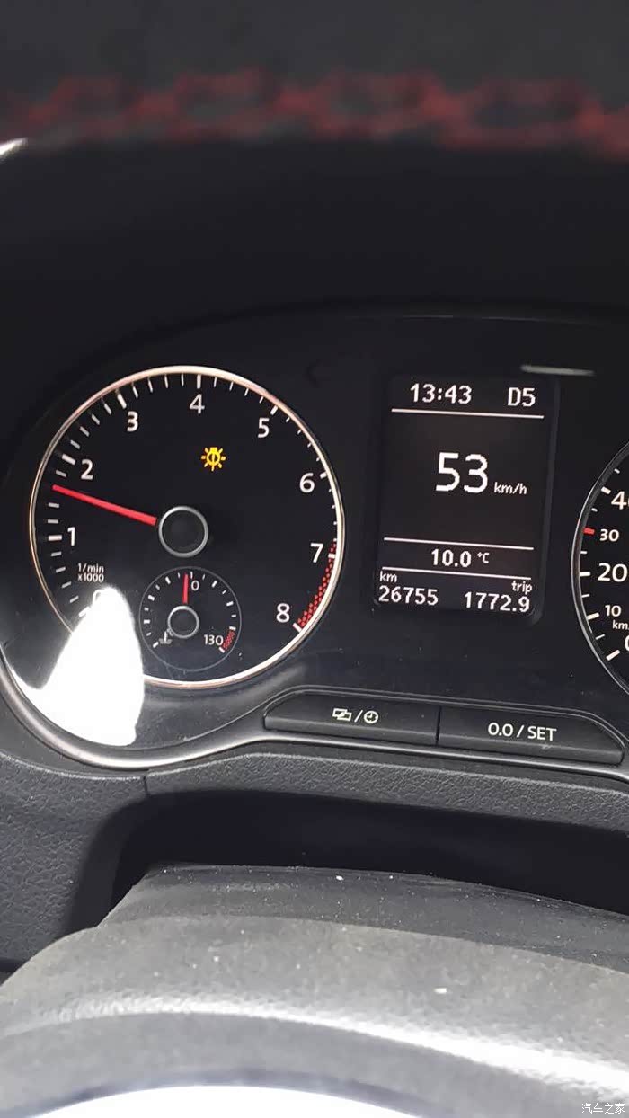 这个提示灯是什么问题啊?求解答