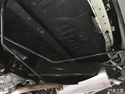 底盘装甲,2016款欧蓝德底部一览