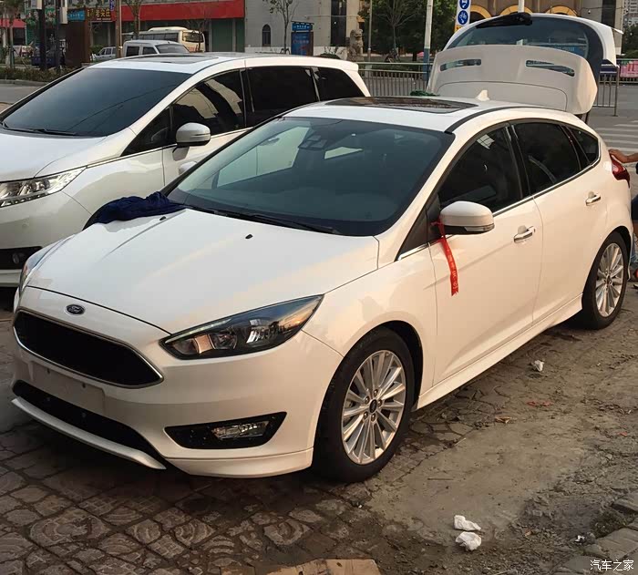 17款福克斯ecoboost1.5t自动运动版提车