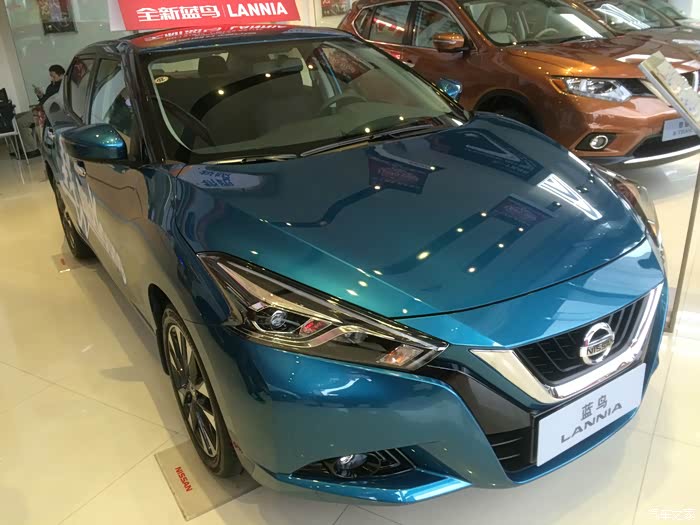 【东风日产全新蓝鸟到店看车】心有一抹蓝,蓝鸟展翅翱翔可待