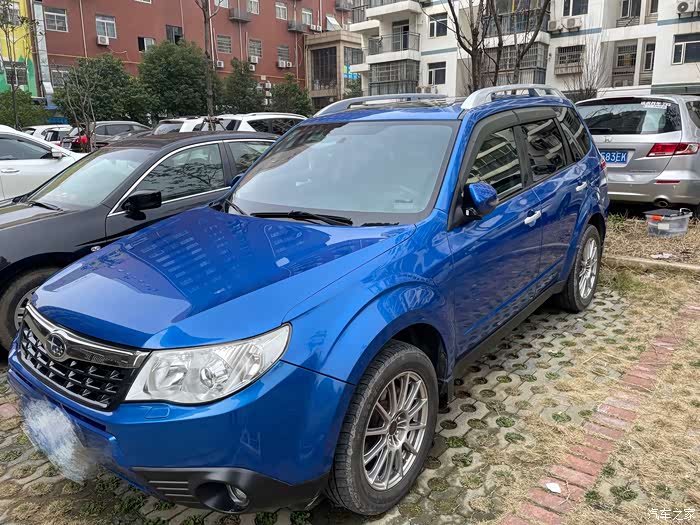 座标武汉2012款森林人拉力蓝运动版寻找有缘人