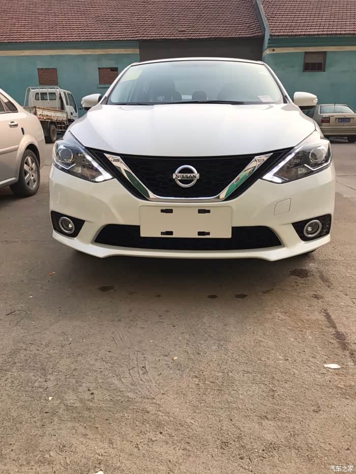 新轩逸智享版提车作业