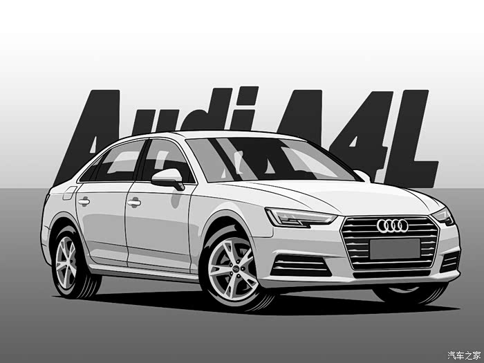 小秦老师你说我画28借来一台奥迪a4l却不敢开附带壁纸