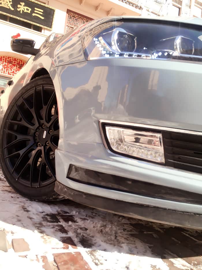 出朗逸轮毂改装玲