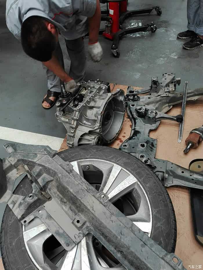 【图】直播更换变速箱.已拆._哈弗h6 coupe论坛_汽车之家论坛