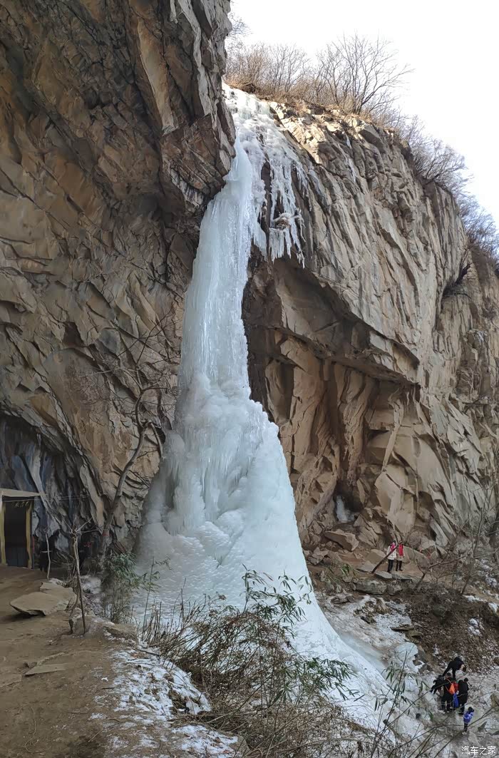 20210130抓住冬天的尾巴抱龙峪冰瀑半日游