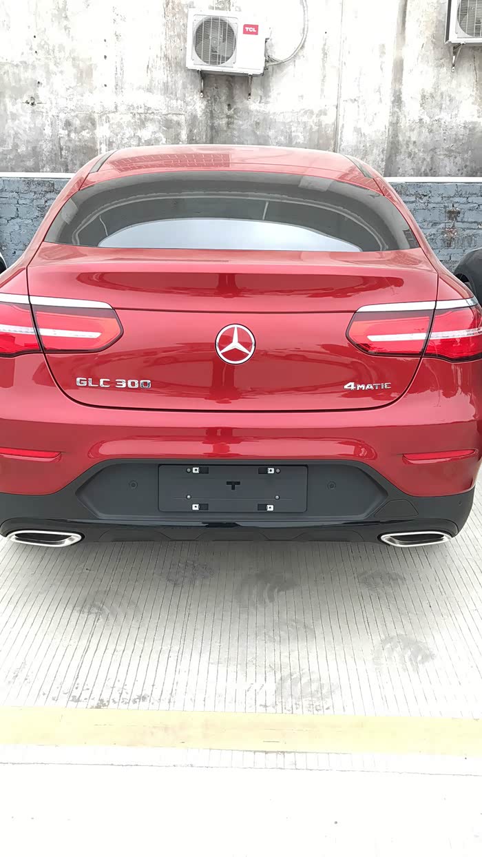 【图】货真价实的 glc300 coupe 大红 终于到了_奔驰glc论坛_汽车之家
