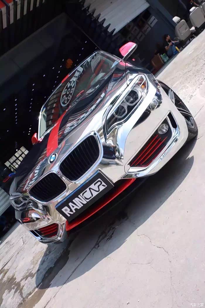 【图】电镀银 宝马2系 车身改色贴膜_宝马2系论坛_汽车之家论坛