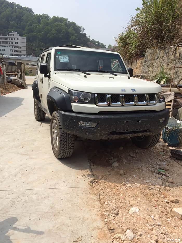 bj40l手动四驱提车改装求精谢谢