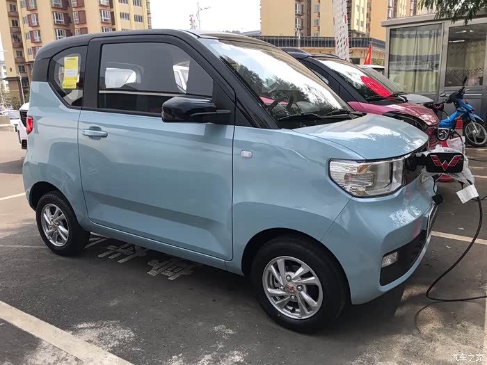 【图】小神车五菱宏光mlnle的温馨陪伴!_宏光miniev论坛_汽车之家论坛