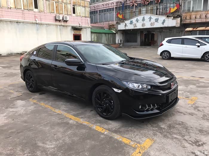 【图】彩晶黑提车小改_思域论坛_汽车之家论坛