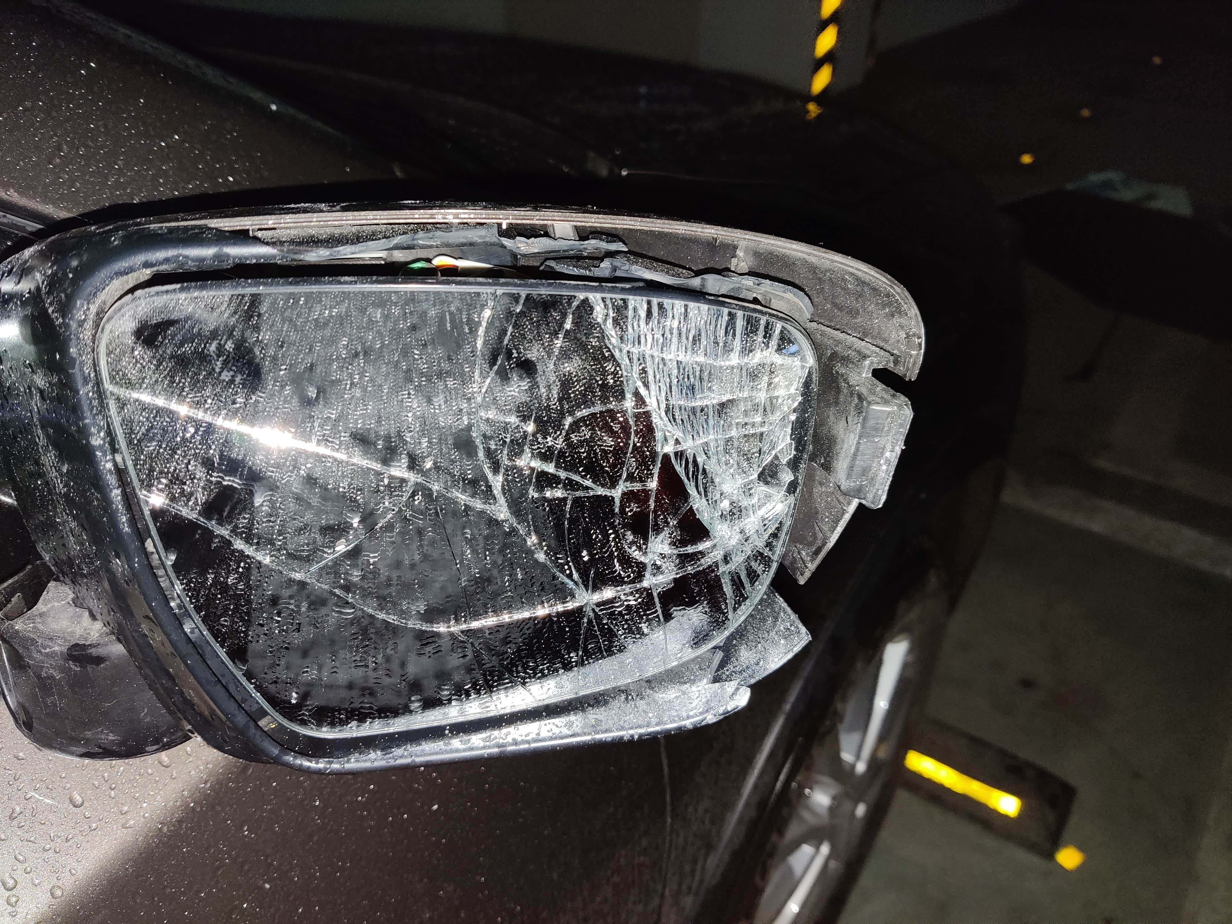 【图】新车反光镜撞坏了,如何处理合适?_奇骏论坛_汽车之家论坛