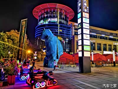 【你好2021】分享自驾游楠溪江9,回到永嘉万潮广场吃晚餐