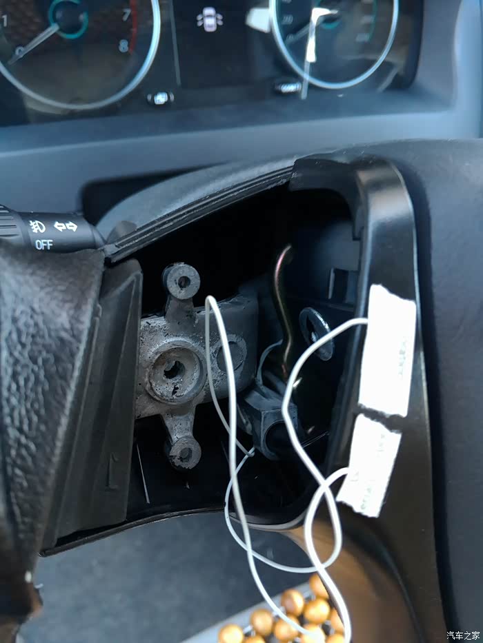 汽车鸣笛喇叭开关改造2