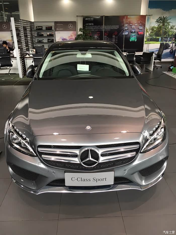 【图】7速长轴月光石提车_奔驰c级论坛_汽车之家论坛