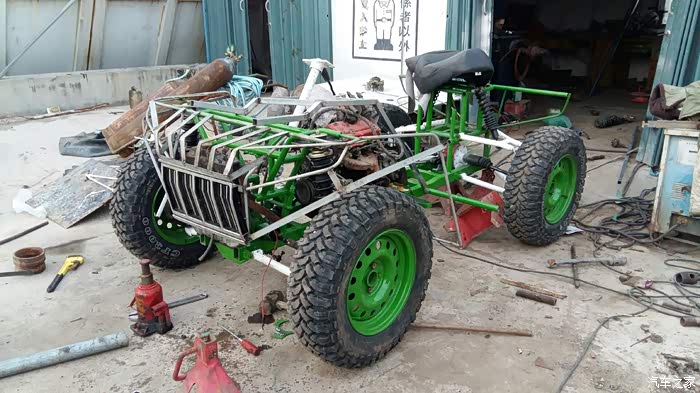 开启第二个自制800cc四驱沙滩车_精彩作业论坛_汽车之家论坛