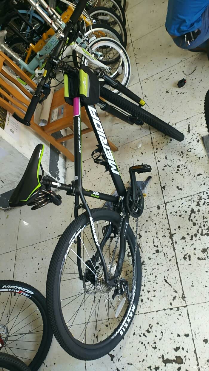 2018款美利达挑战者300刚入手一小时