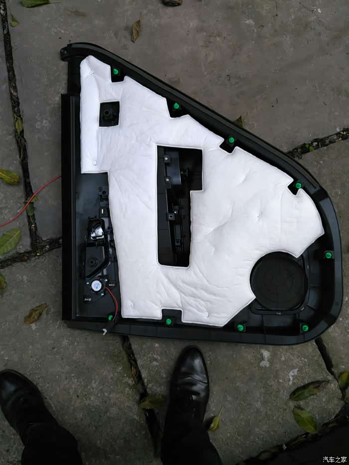 【图】安装后门喇叭全过程!_中华v3论坛_汽车之家论坛