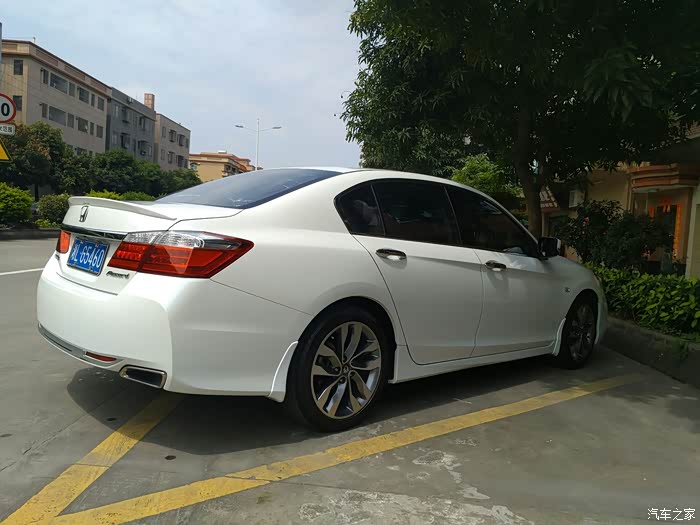 雅阁9三次改装18轮毂经历