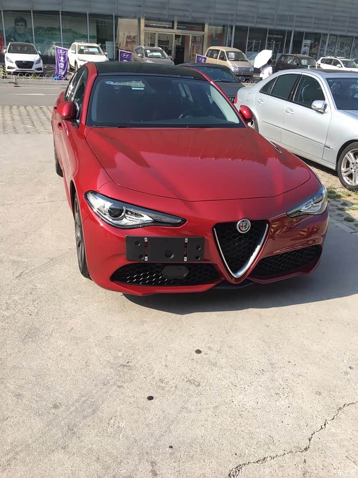 giulia200p豪华平淡提车