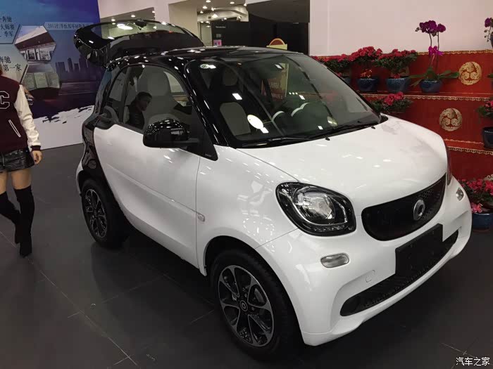 【图】smart激情黑白提车_smart论坛_汽车之家论坛
