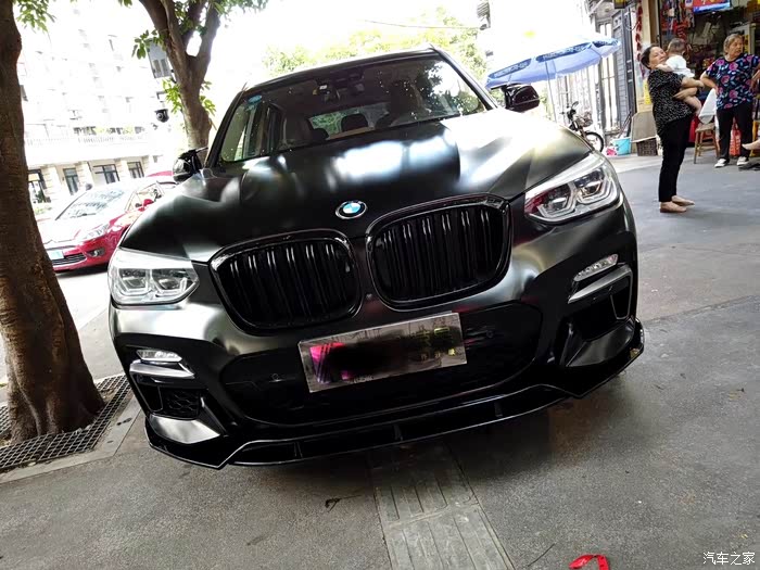 19款30i白变黑武士换个方式又开新车