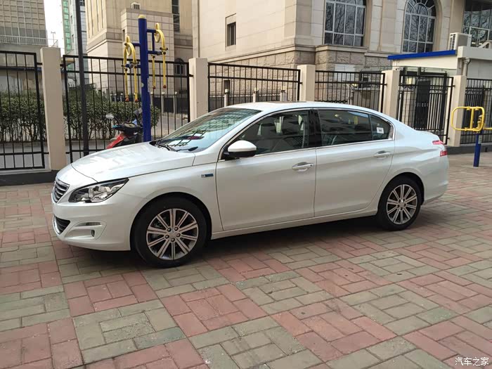 【图】白色小辛巴408的到手记～_标致408论坛_汽车之家论坛