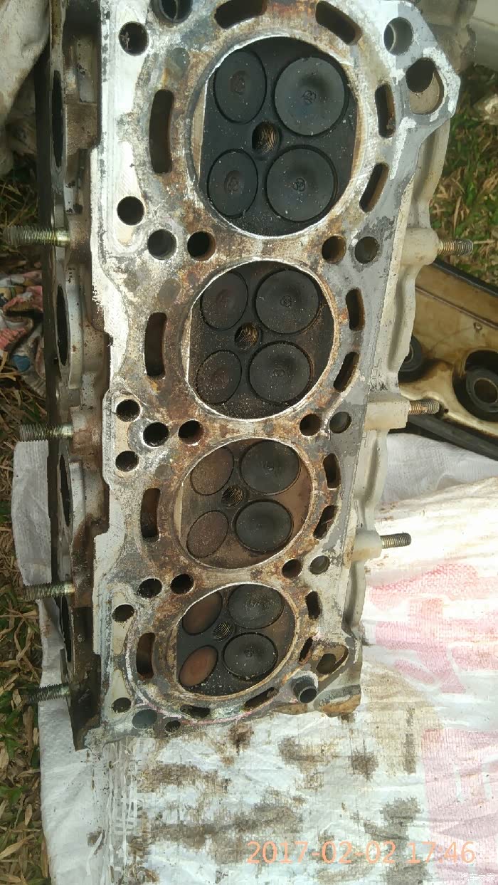 自行摸索冲缸维修