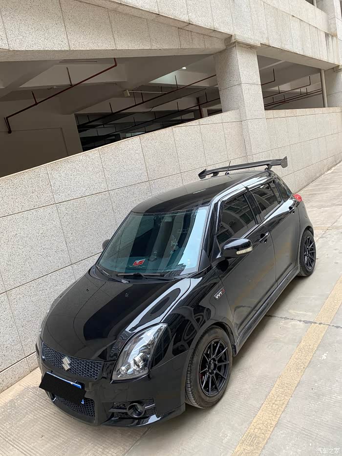 5l 黑武士手燕 翻新尾翼,更换螺丝_雨燕/速翼特论坛_汽车之家论坛