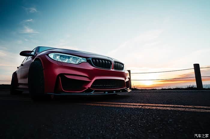 bmwm3f80赤兔马改装案例稳重大气