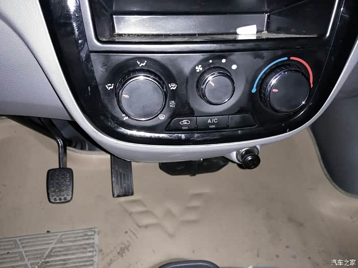 五菱之光s加装空调完毕