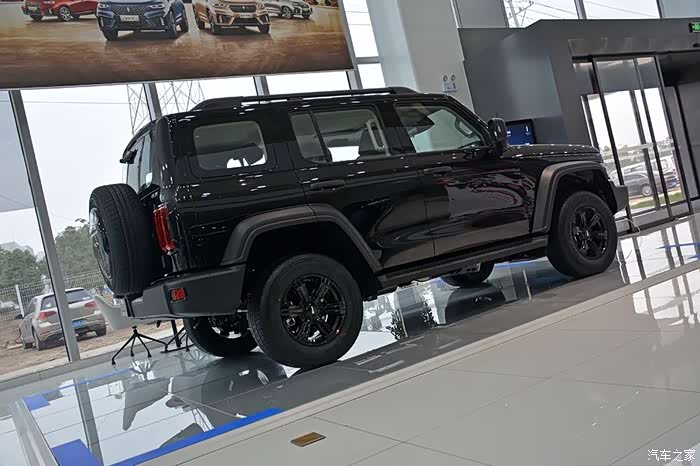 坦克300黑色车身的确很不错,诚意满满之作