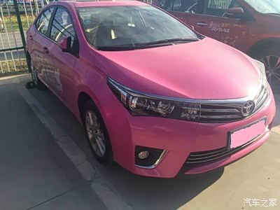 2016卡罗拉团拜会喜中全车改色贴膜!