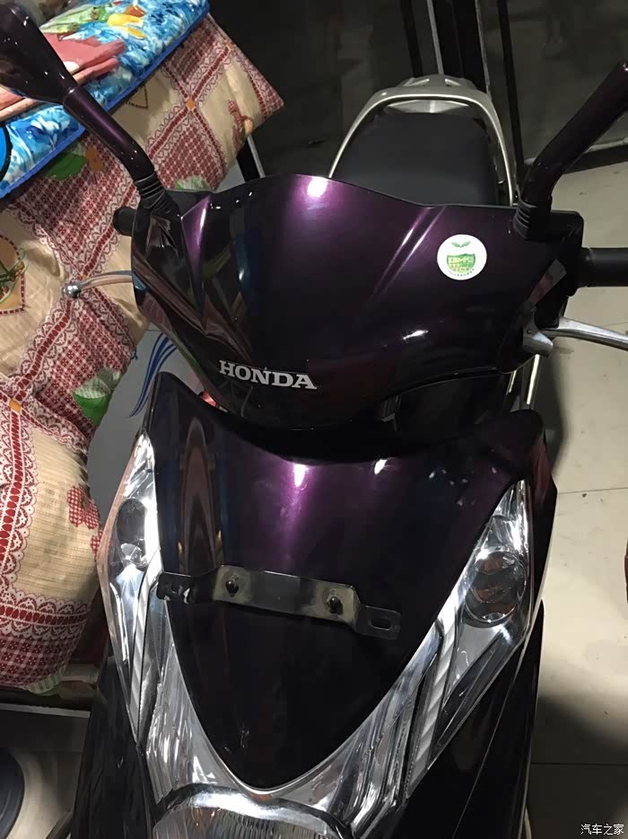 喜提五羊本田酷影125上牌作业