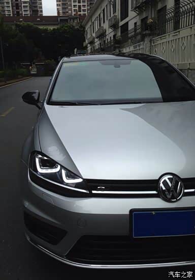 【图】银色 golf7 rline_高尔夫论坛_汽车之家论坛
