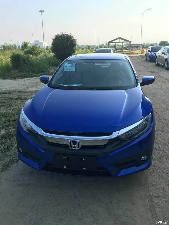 蓝色本田十代思域南京首提及一周用车感受