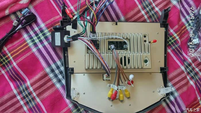 【图】换导航悲剧了_比亚迪s6论坛_汽车之家论坛