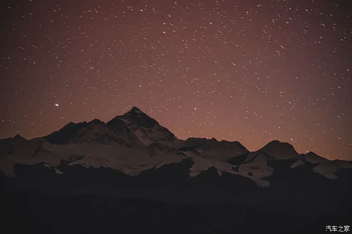 珠峰夜景