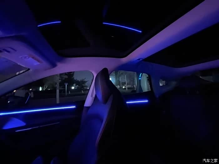 【图】鹏友免费薅羊毛充电教程 p7夜间氛围灯效果展示_小鹏p7论坛